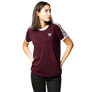 Adidas Three Stripe T-Shirt